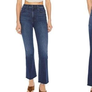 Mother - The Hustler Fray Ankle Bootcut Jeans - Size 25 - Worn once